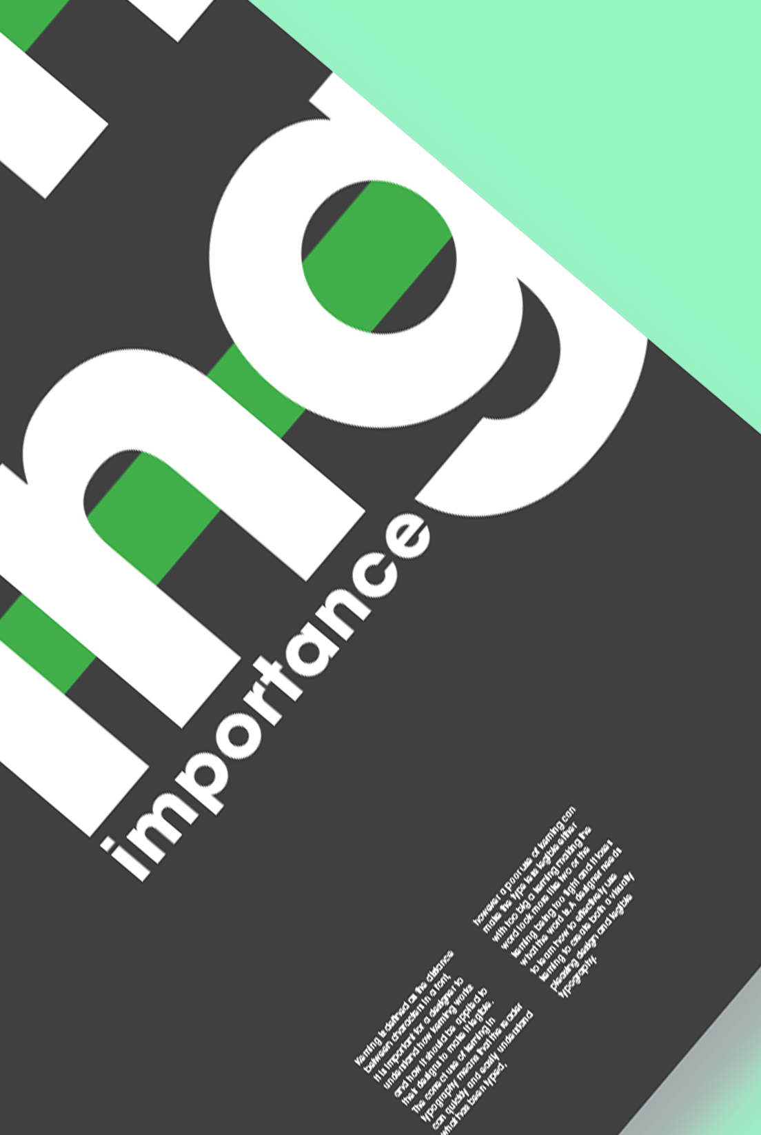 Kerning Poster